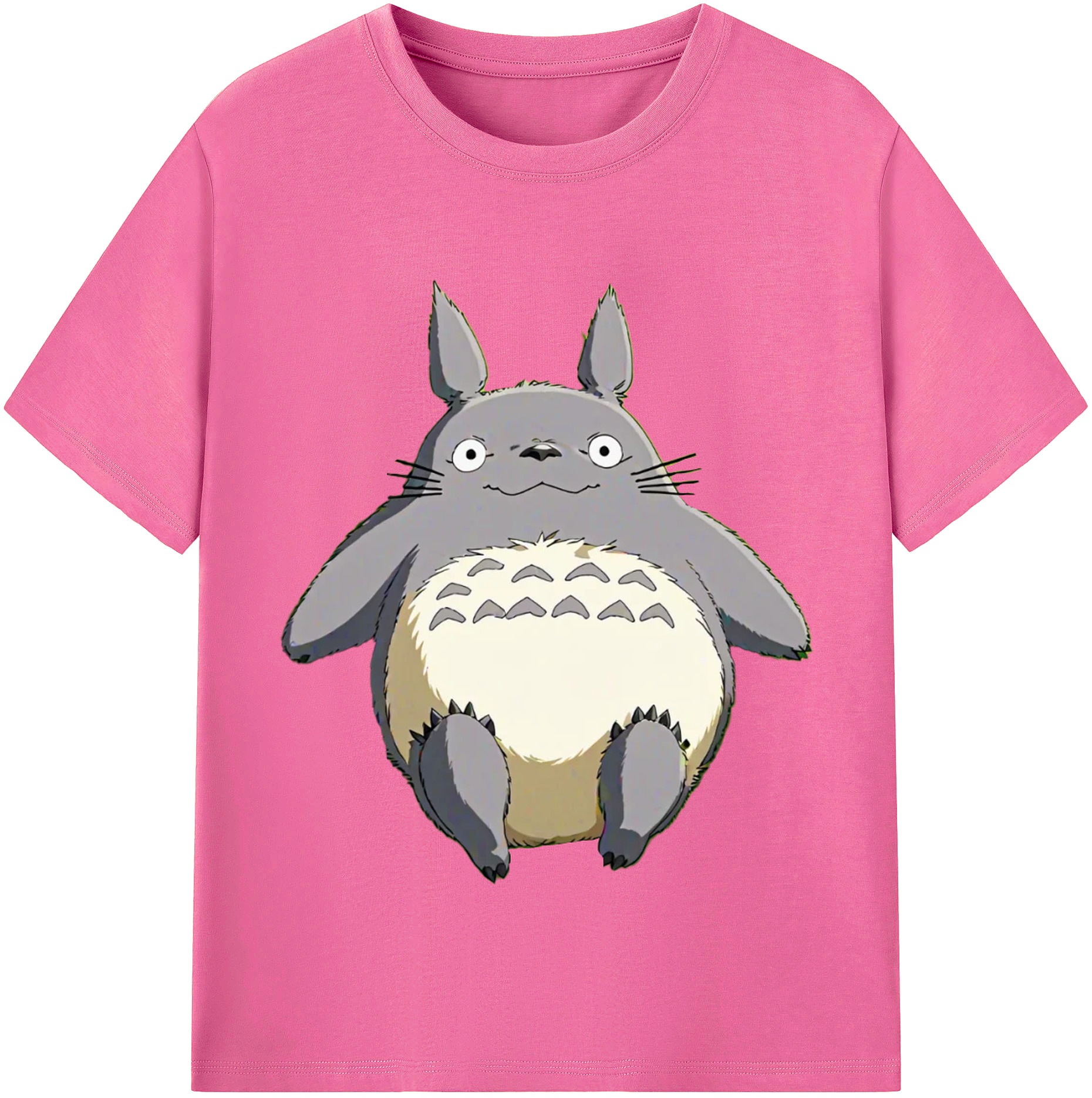 （画像用） となりのトトロ 草壁メイ 草壁サツキ My Neighbor Totoro Satsuki Kusakabe Mei Kusakabe レディースカジュアルプリントTシャツ（綿100％）